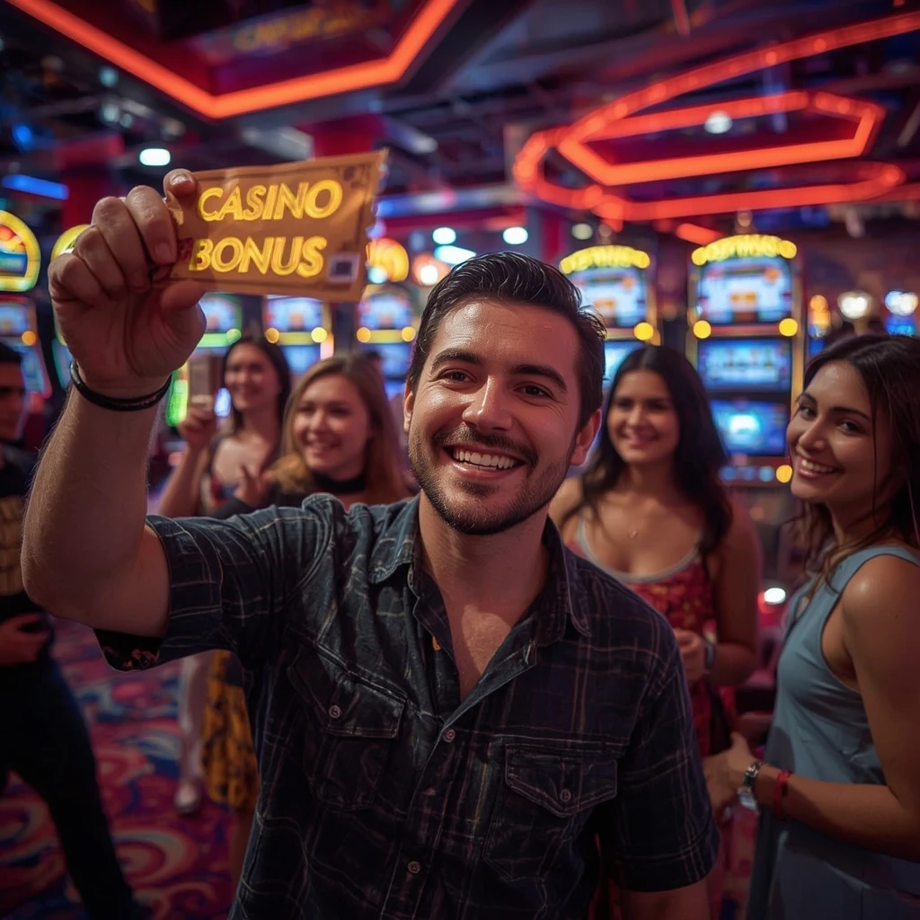 a person with a casino bonus BETWINNER CASINO